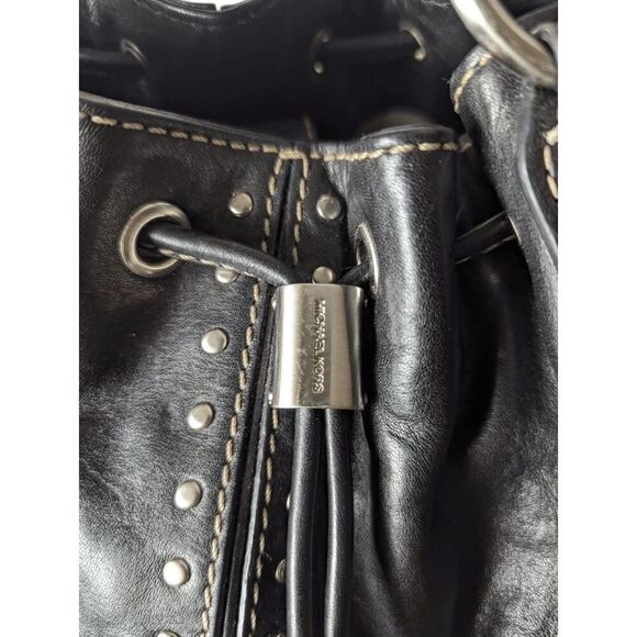 MICHAEL KORS Astor Black Leather Hobo Bag - Picture 10 of 11